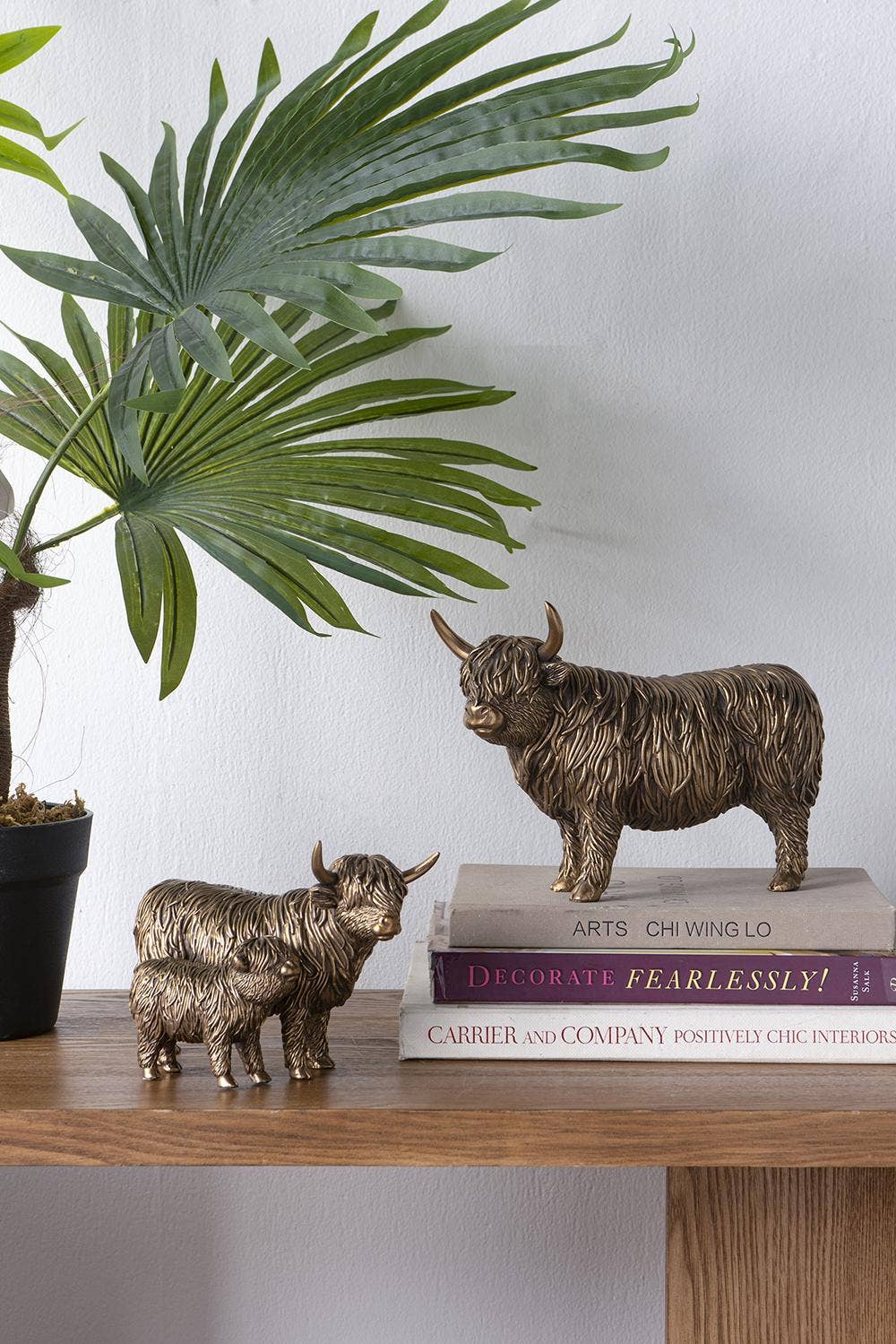 Highland Cow Statue