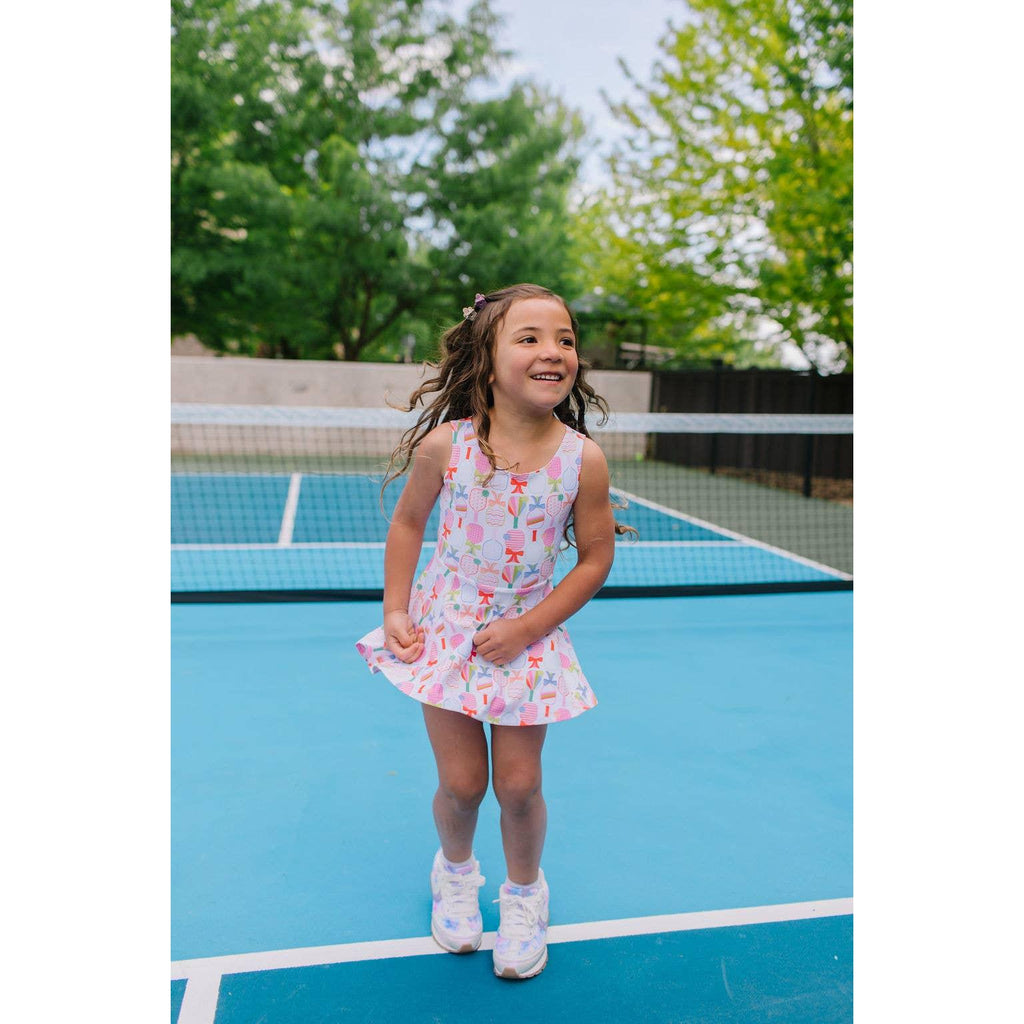 Caitlin Athletic Dress in Perfect Match