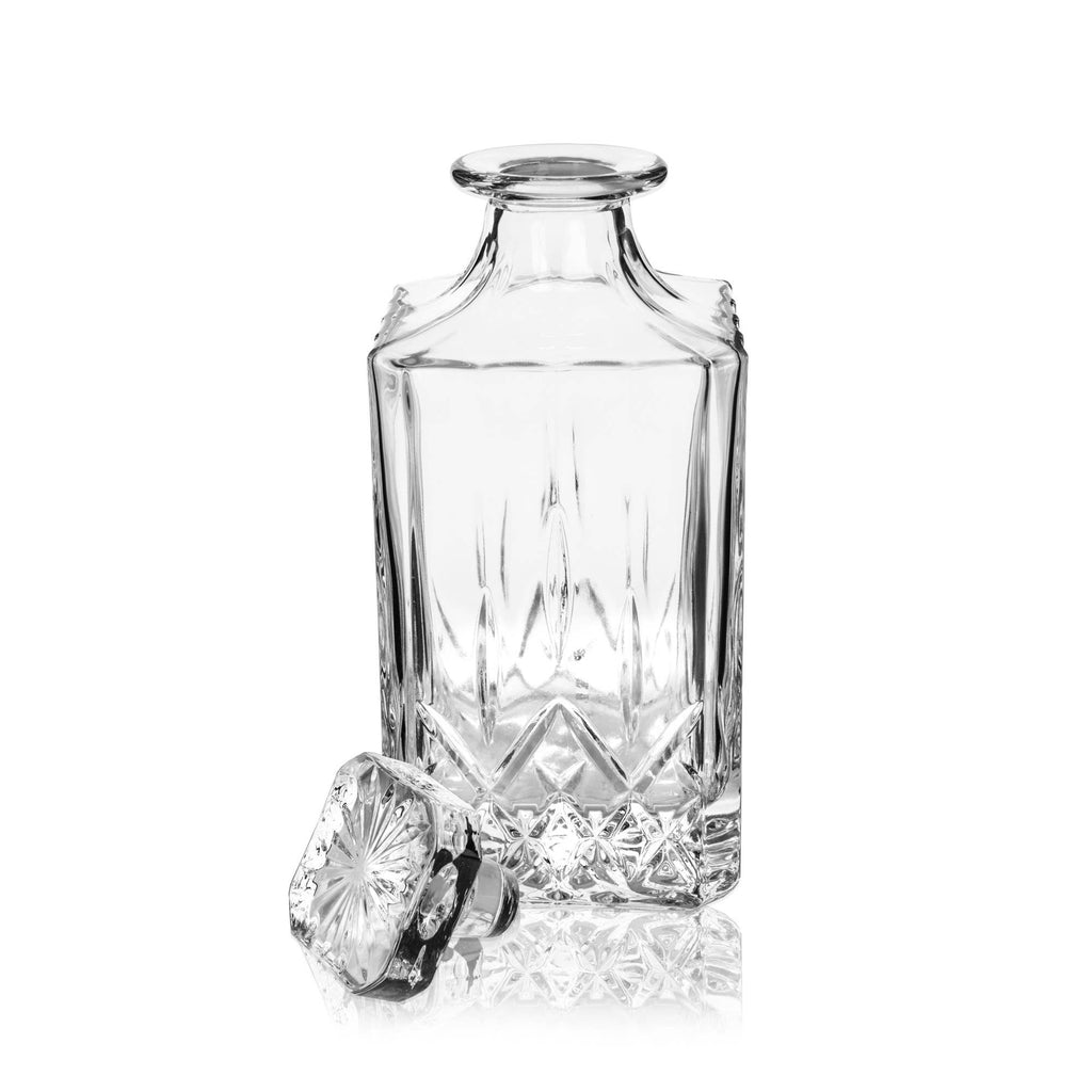 Admiral™ Vintage Style Crystal Liquor Decanter