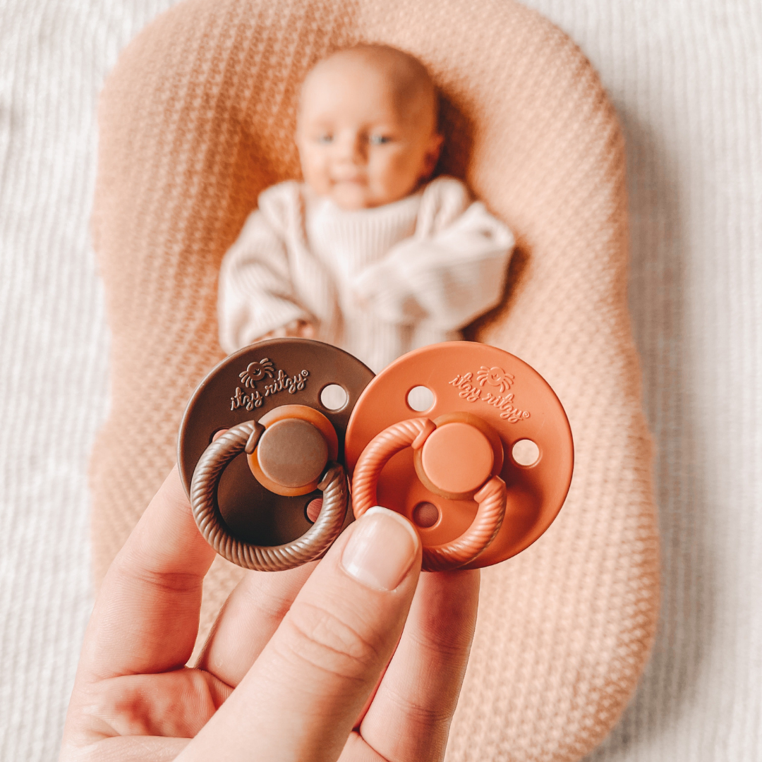 Itzy Soother Natural Rubber Paci Sets | Baby Shower Lindsey Moore