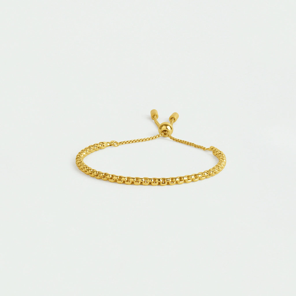 3MM Tokyo Bracelet - Gold