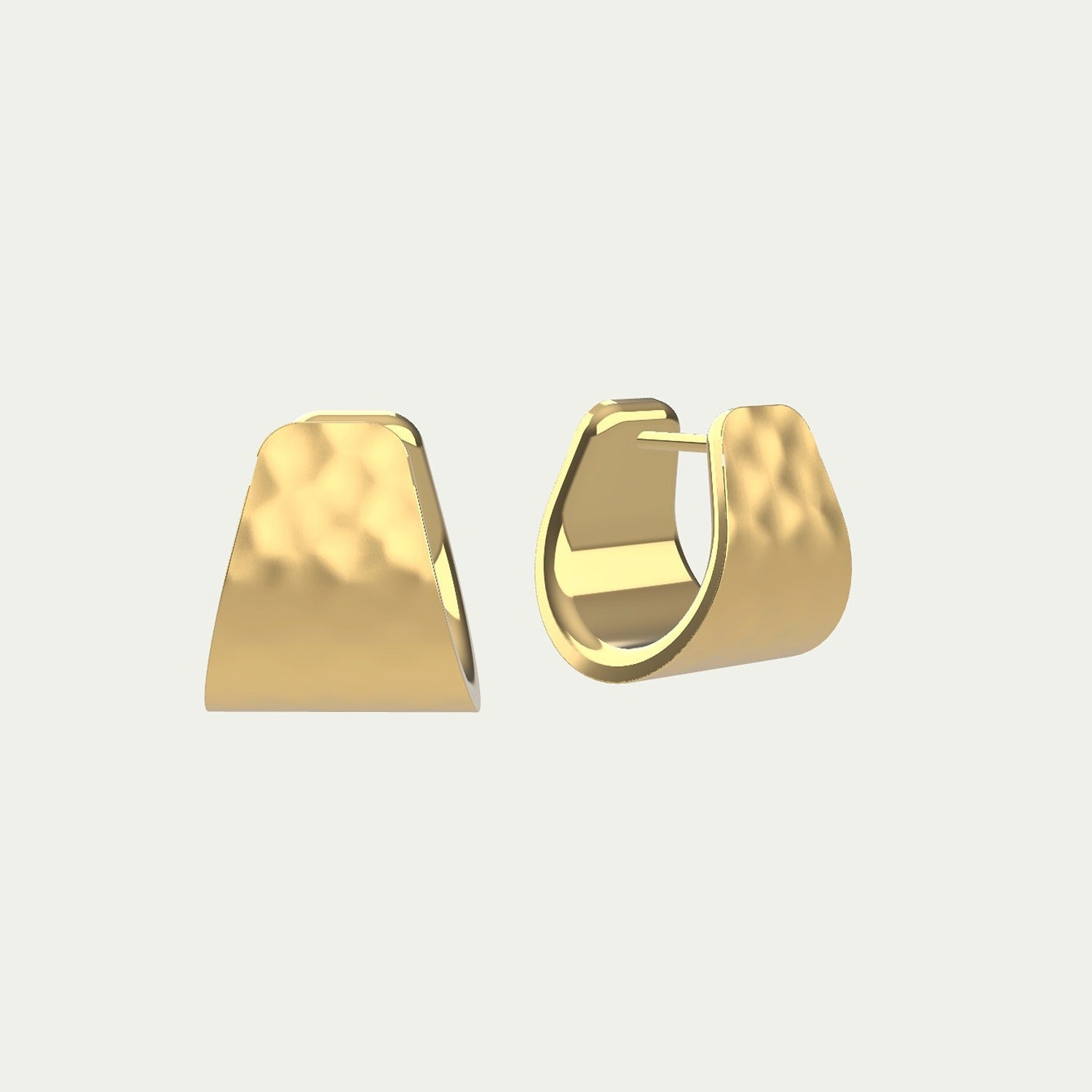NOMAD MARA HUGGIE HOOPS - Gold
