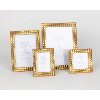 Resin Picture Frame with Gold Pearl Finish