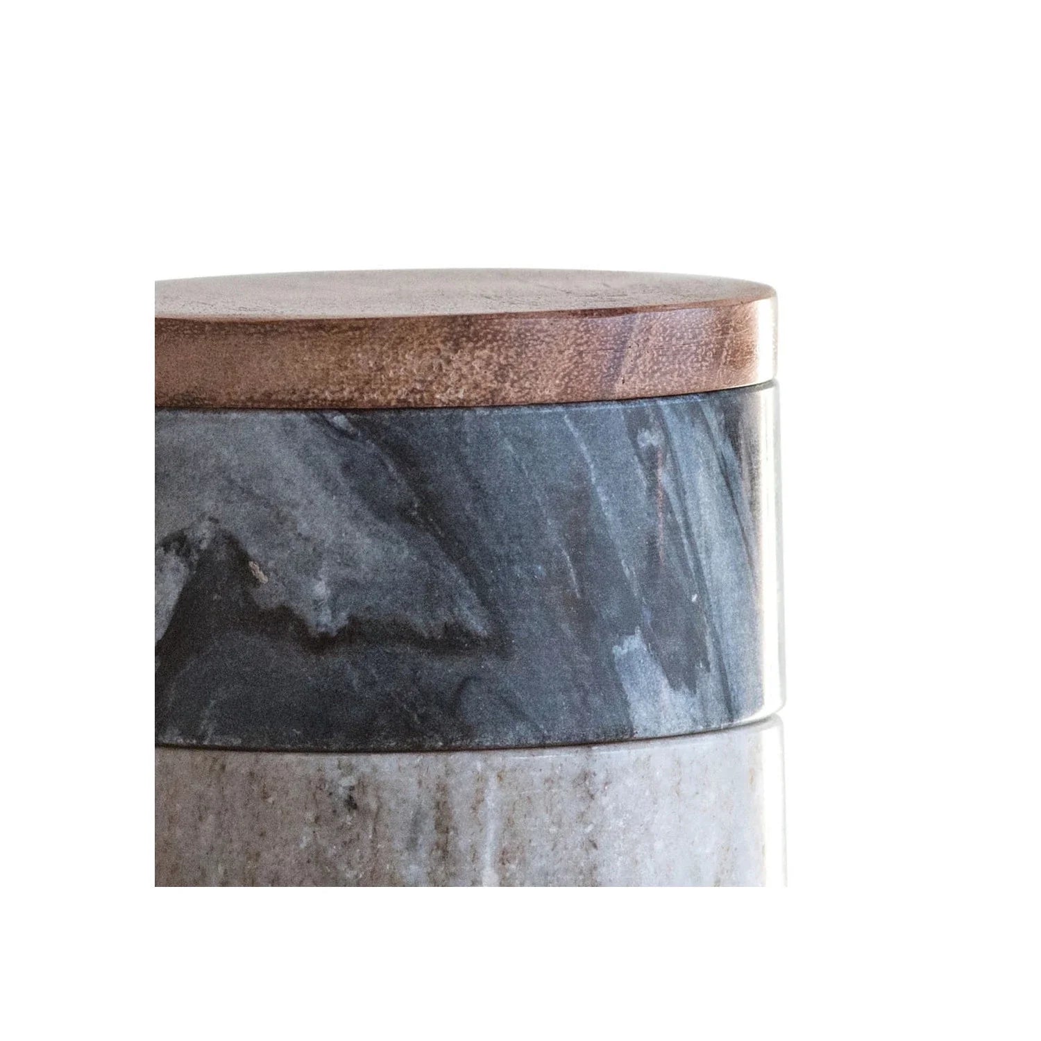 Stacking Pinch Pots with Wood Lid, Set of 3 | Bridal Shower Sydnee Allen and Richard Busby