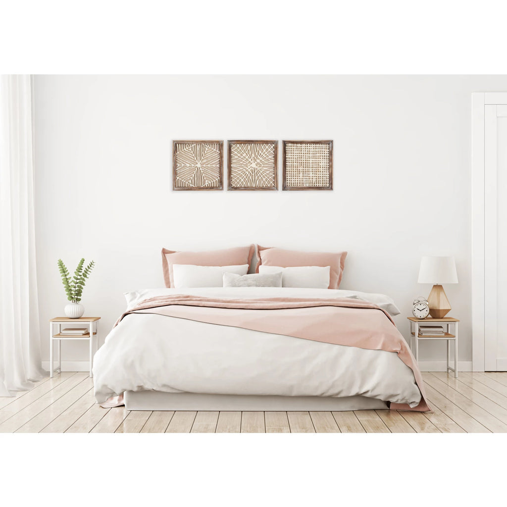 Framed Handmade Paper Wall Decor, 3 Styles