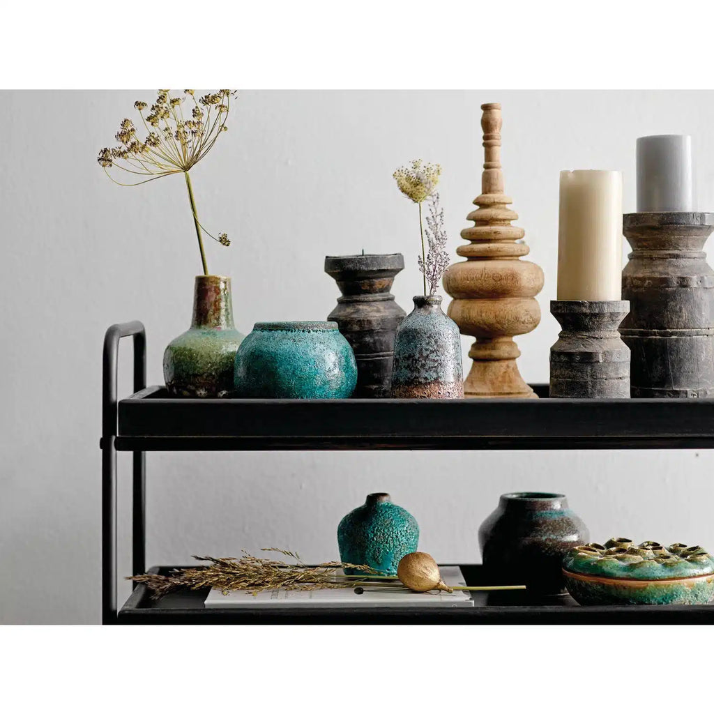 Stoneware Vases, Set of 3