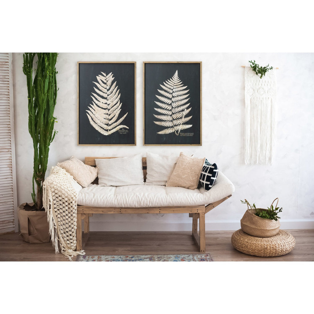 Fern Leaf Framed Wall Decor