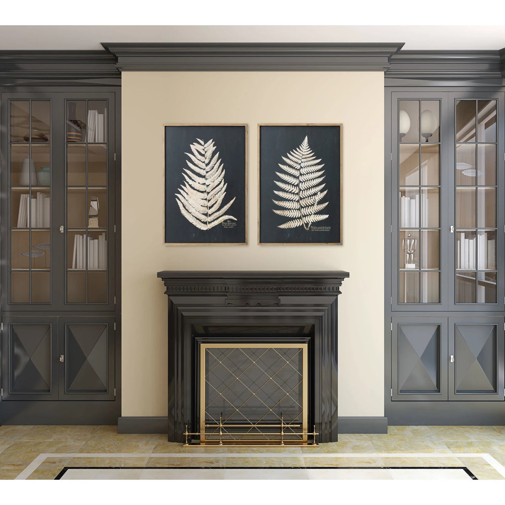 Fern Leaf Framed Wall Decor