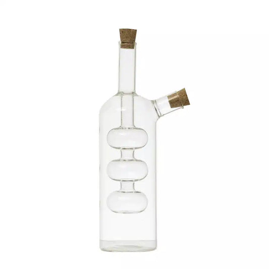 Glass Oil and Vinegar Cruet with Cork Stoppers | Bridal Shower Paige Estes & Levi Harville