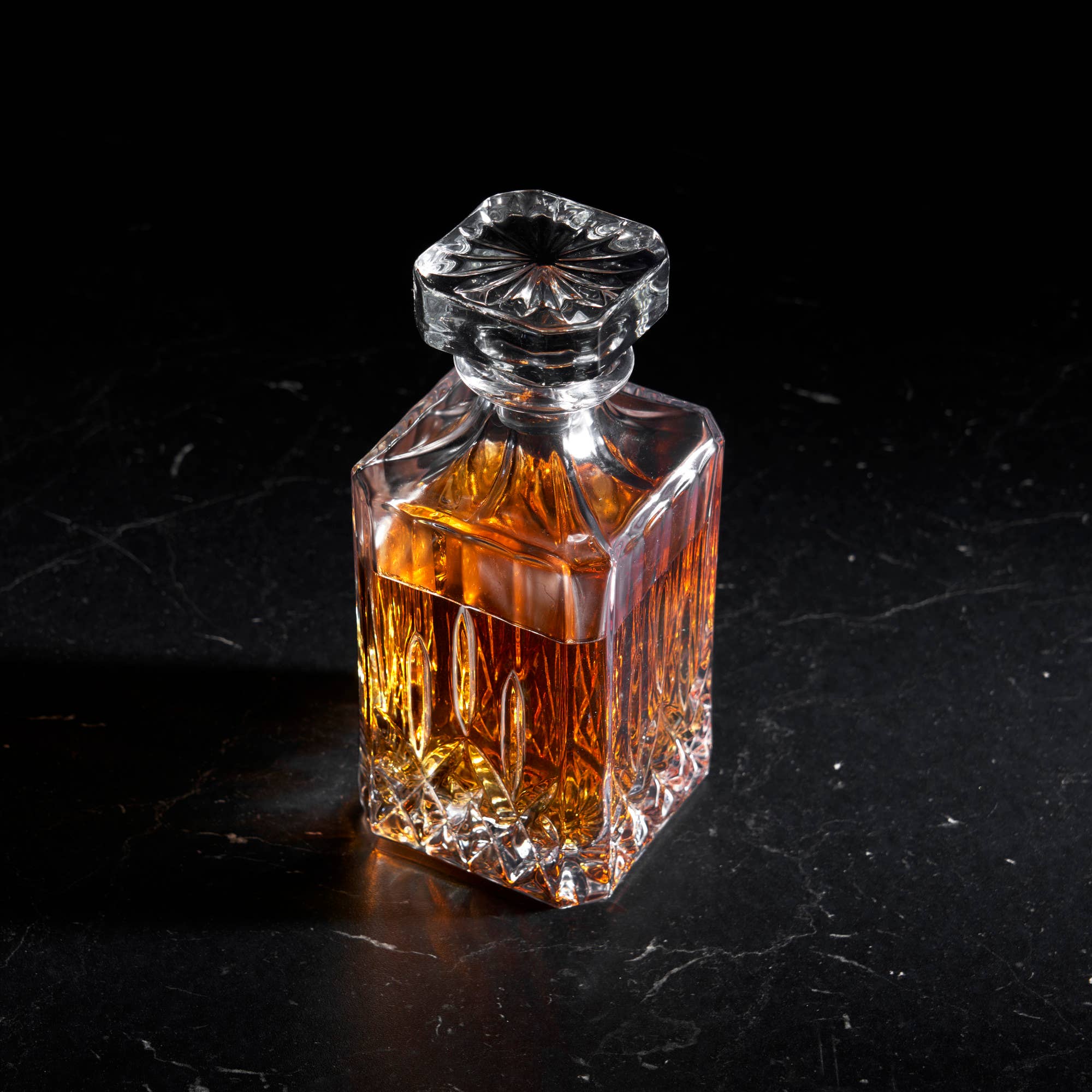 Admiral™ Vintage Style Crystal Liquor Decanter