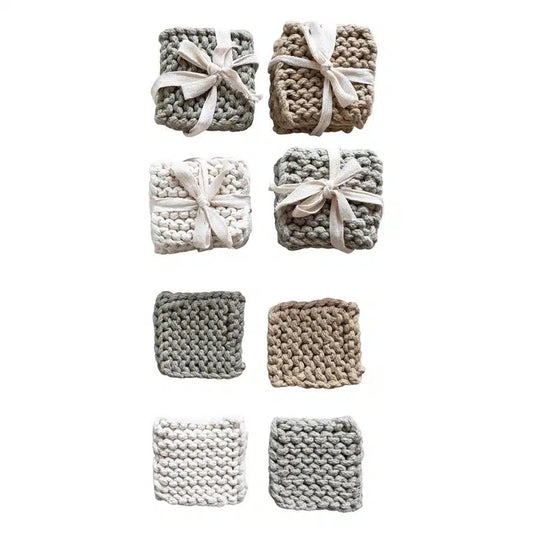 Cotton Crocheted Coasters | Bridal Shower Roxie Taylor & Kutter Milford