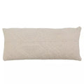 Woven Cotton Jacquard Lumbar Pillow