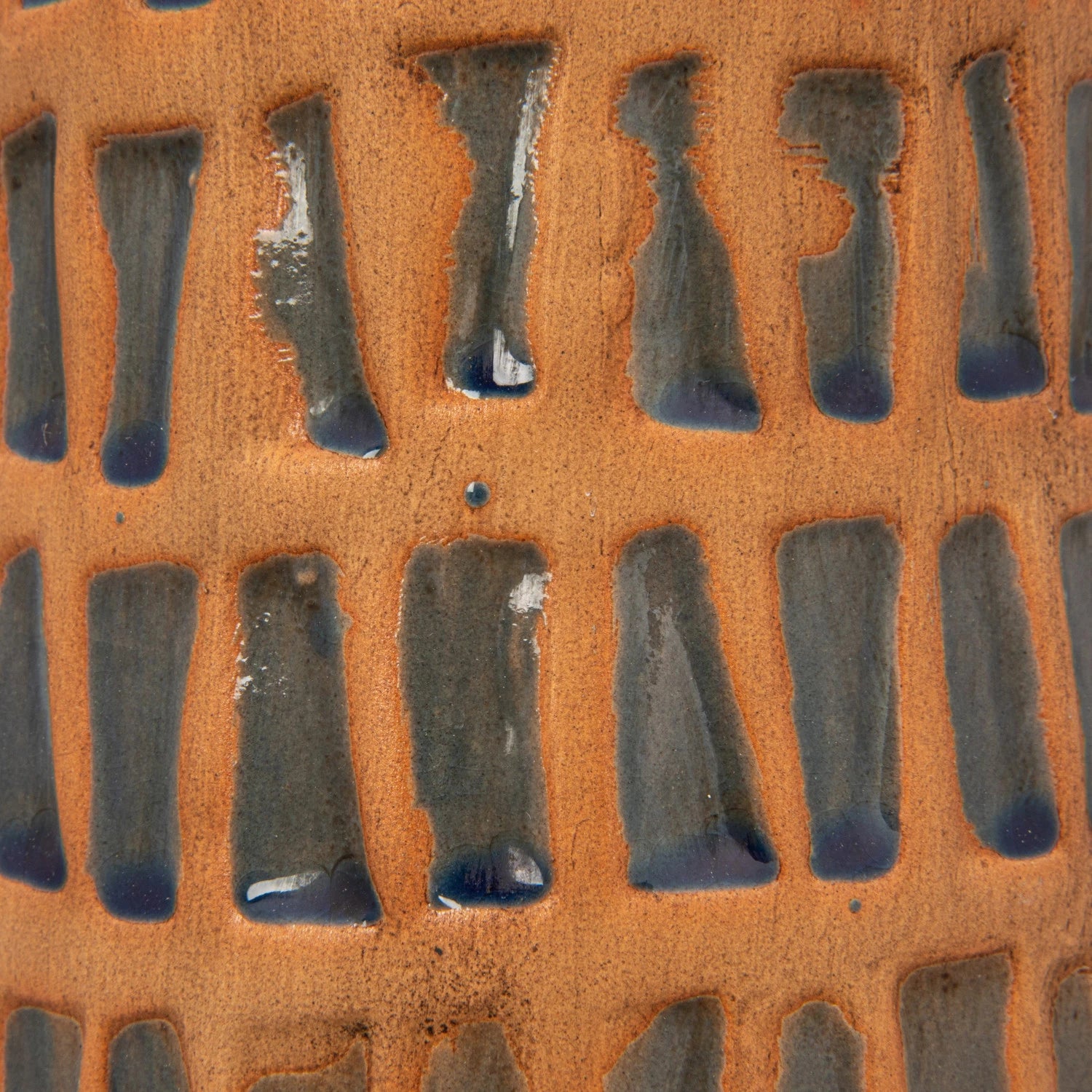 Debossed Terra-cotta Vase