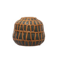 Debossed Terra-cotta Vase