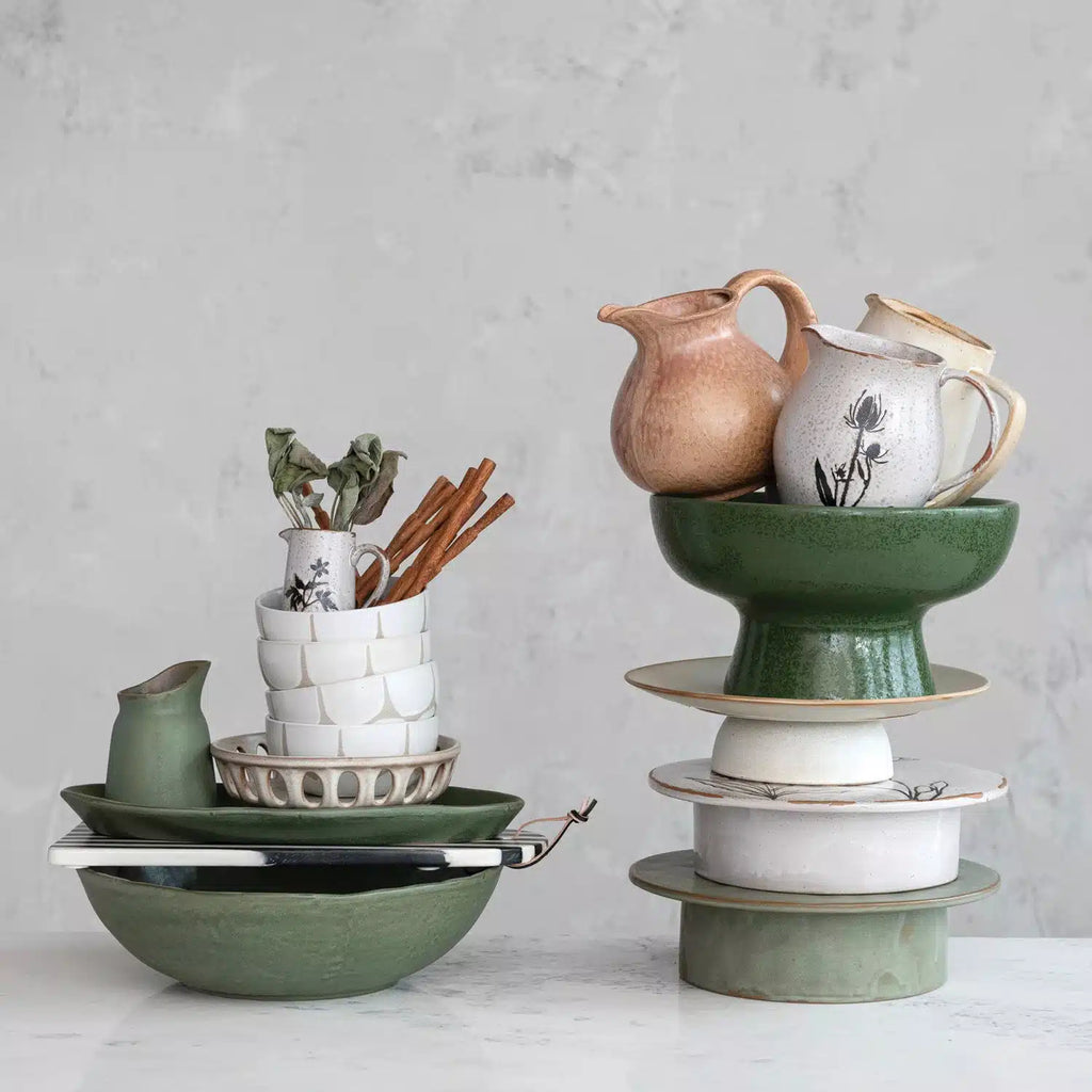 Stoneware Pitcher