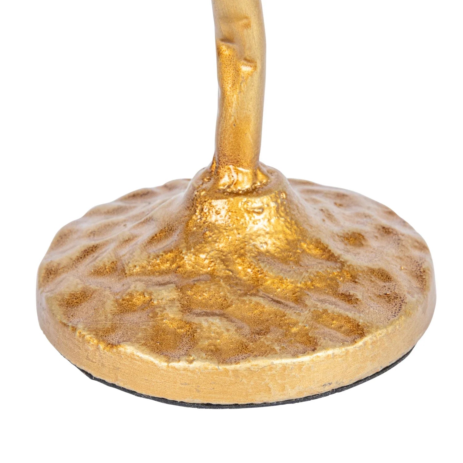 Hand-Forged Cast Iron Candelabra w/ Flowers & Bird (Holds 2 Tapers) | Bridal Shower Sydnee Allen and Richard Busby