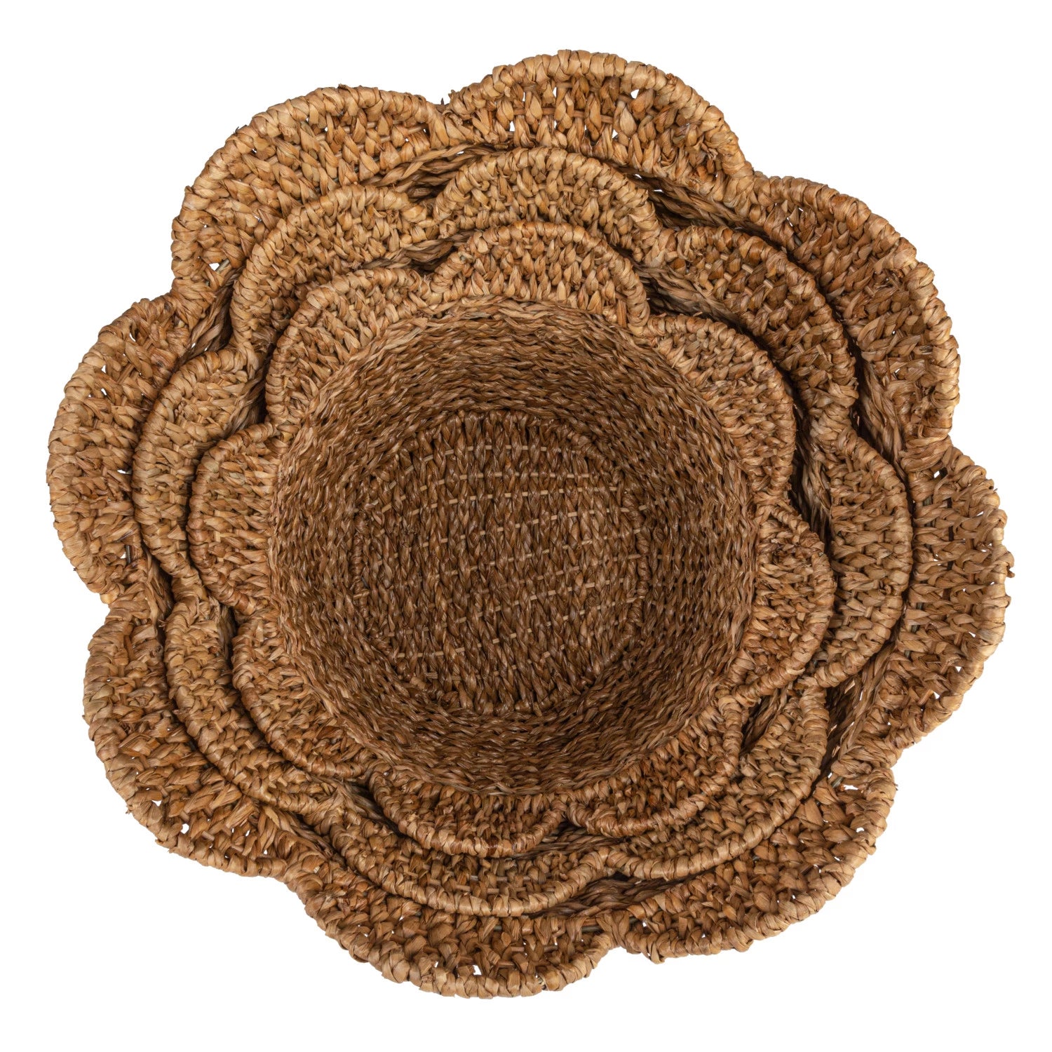 Scalloped Edge Baskets