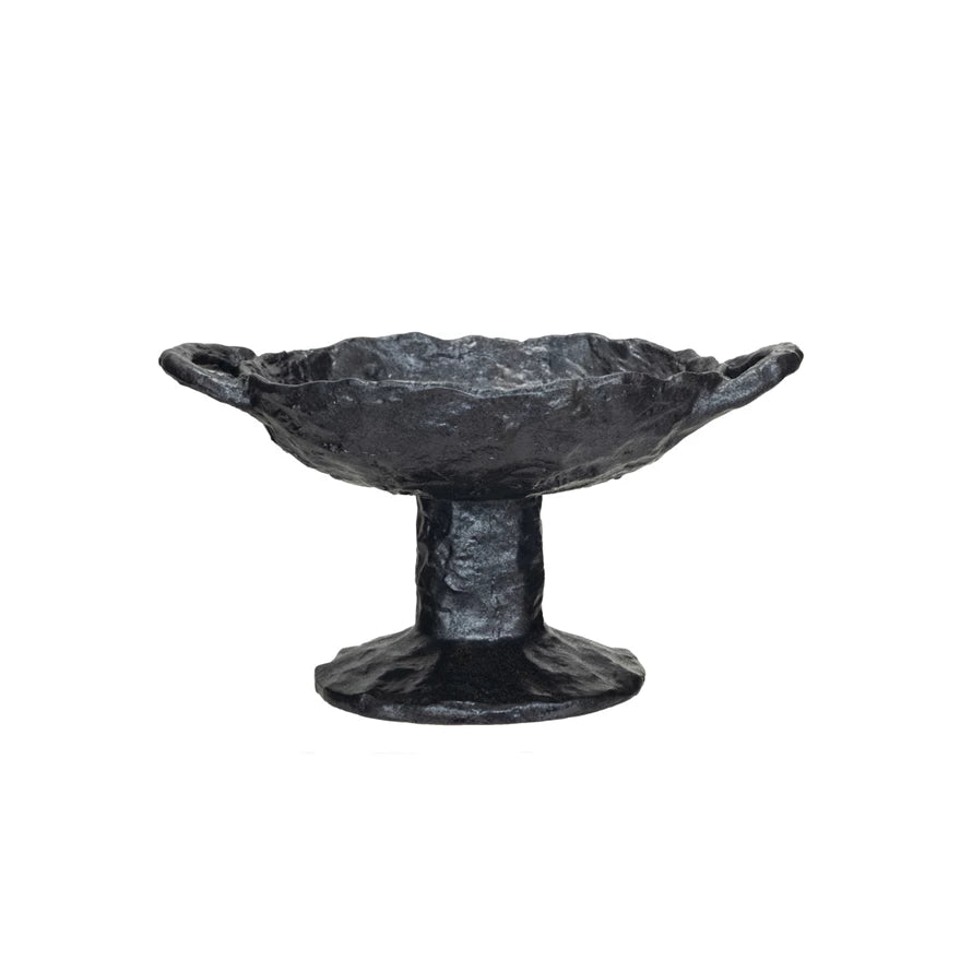 Stoneware Footed Dish w/ Handles