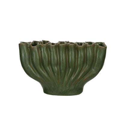 Stoneware Sculptural Vase
