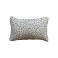 Hand-Embroidered & Stitched Lumbar Pillow