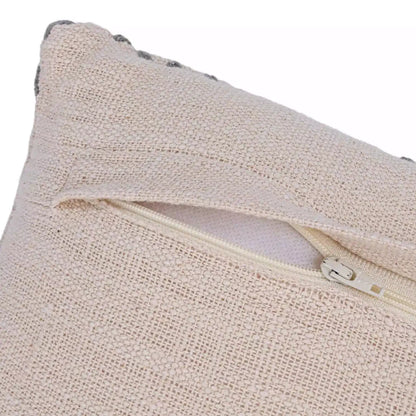 Hand-Embroidered Cotton Kantha Stitch Lumbar Pillow | Bridal Shower Taylor Burch & Blaine Gaddy