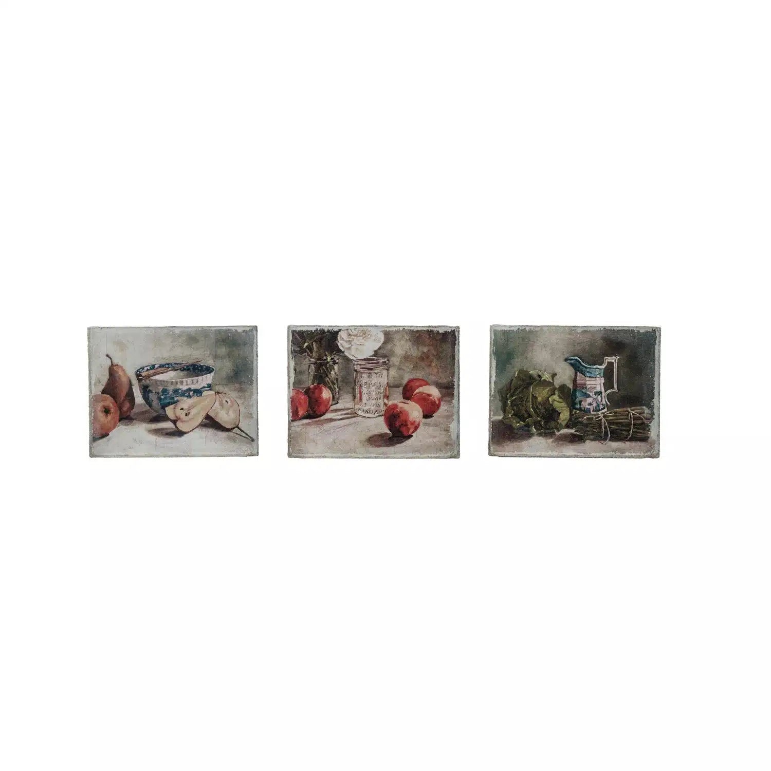 Canvas Wall Decor w/ Still Life, 3 Styles