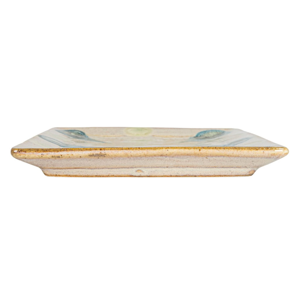 Hand-Painted Stoneware Platter