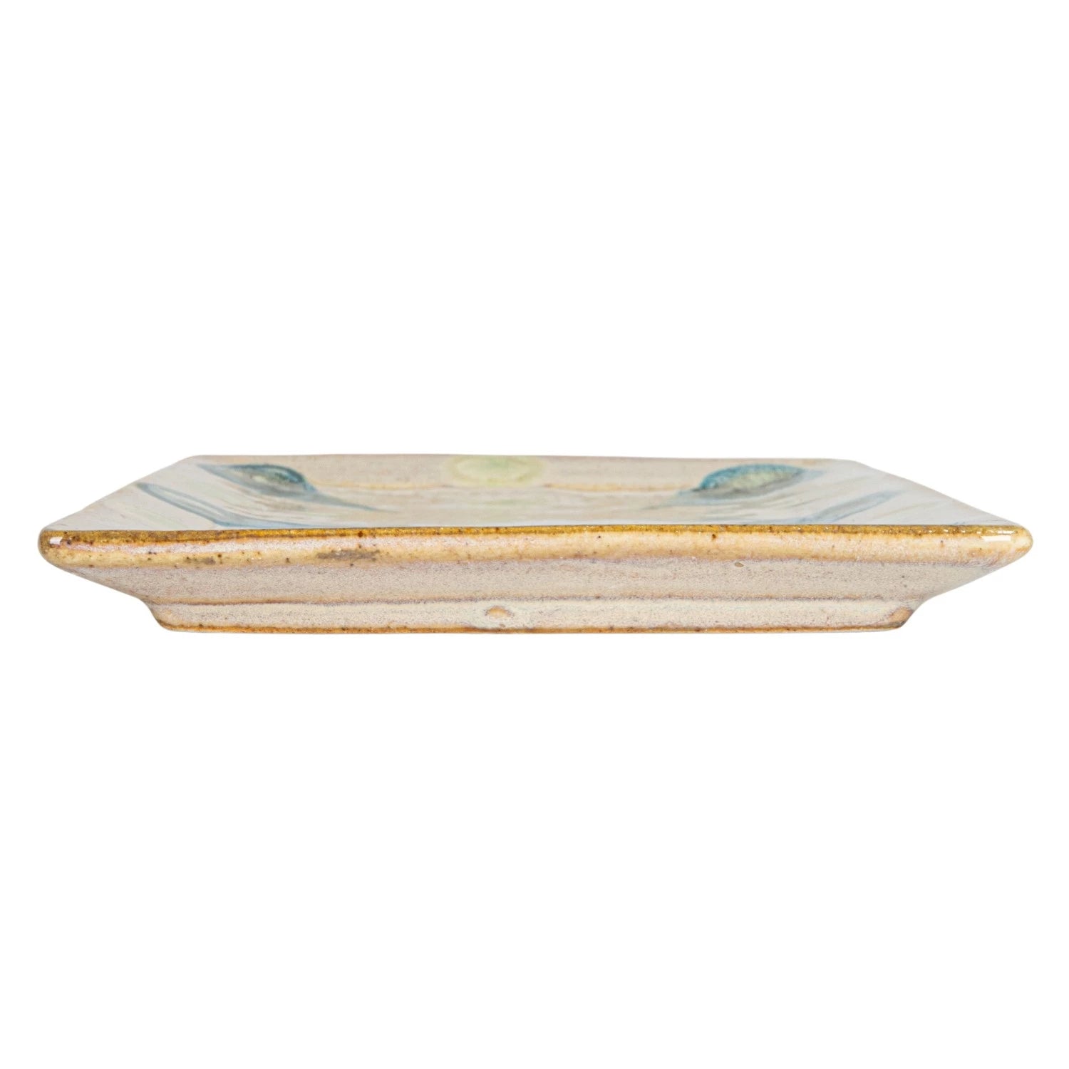 Hand-Painted Stoneware Platter