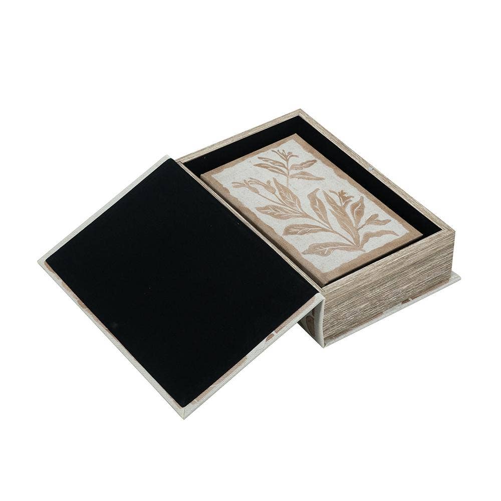 Coastal Wave Book Storage Boxes