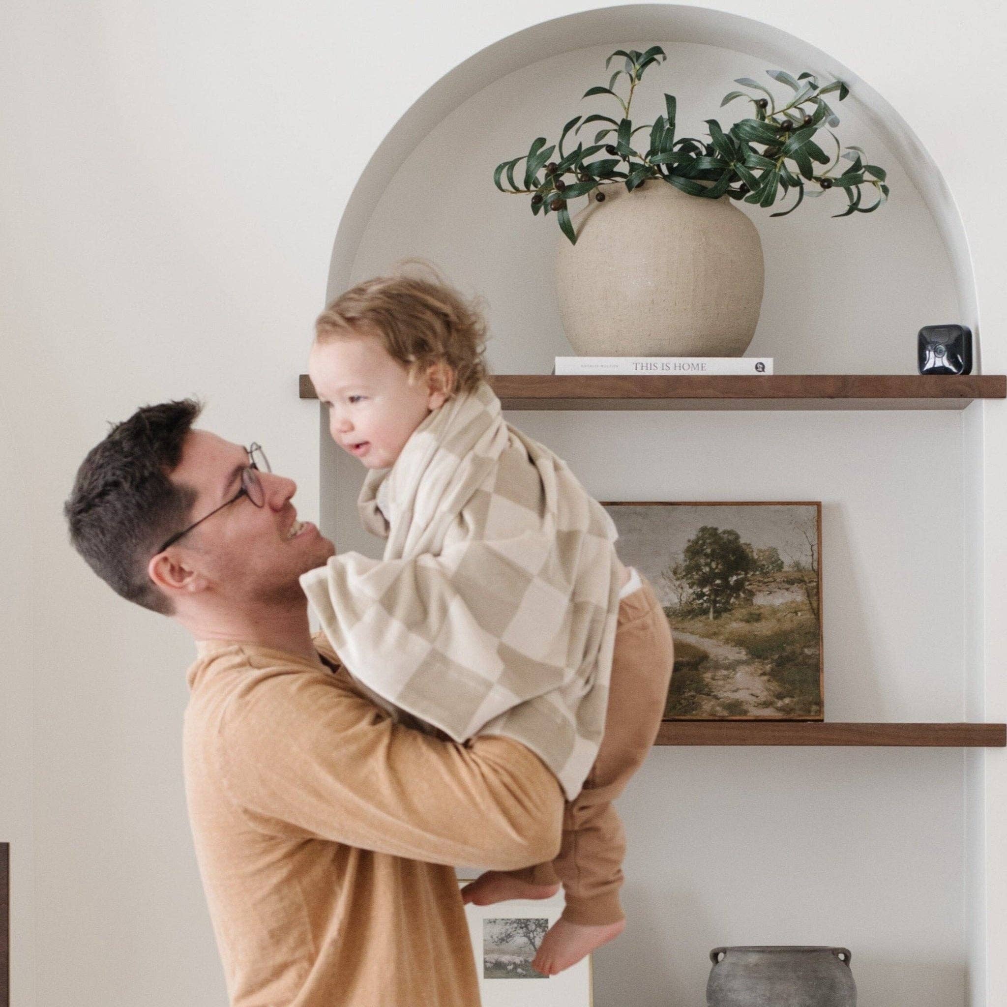 Minky Stretch Receiving  Blankets