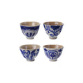 10 oz. Hand-Painted Stoneware Bowl/Teacup, 4 Styles (Each Varies)