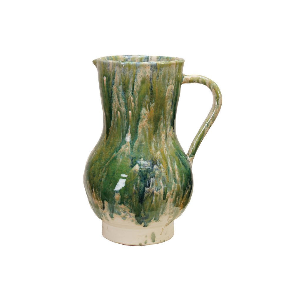 Decorative Terra-cotta Pitcher/Vase (Each Will Vary)