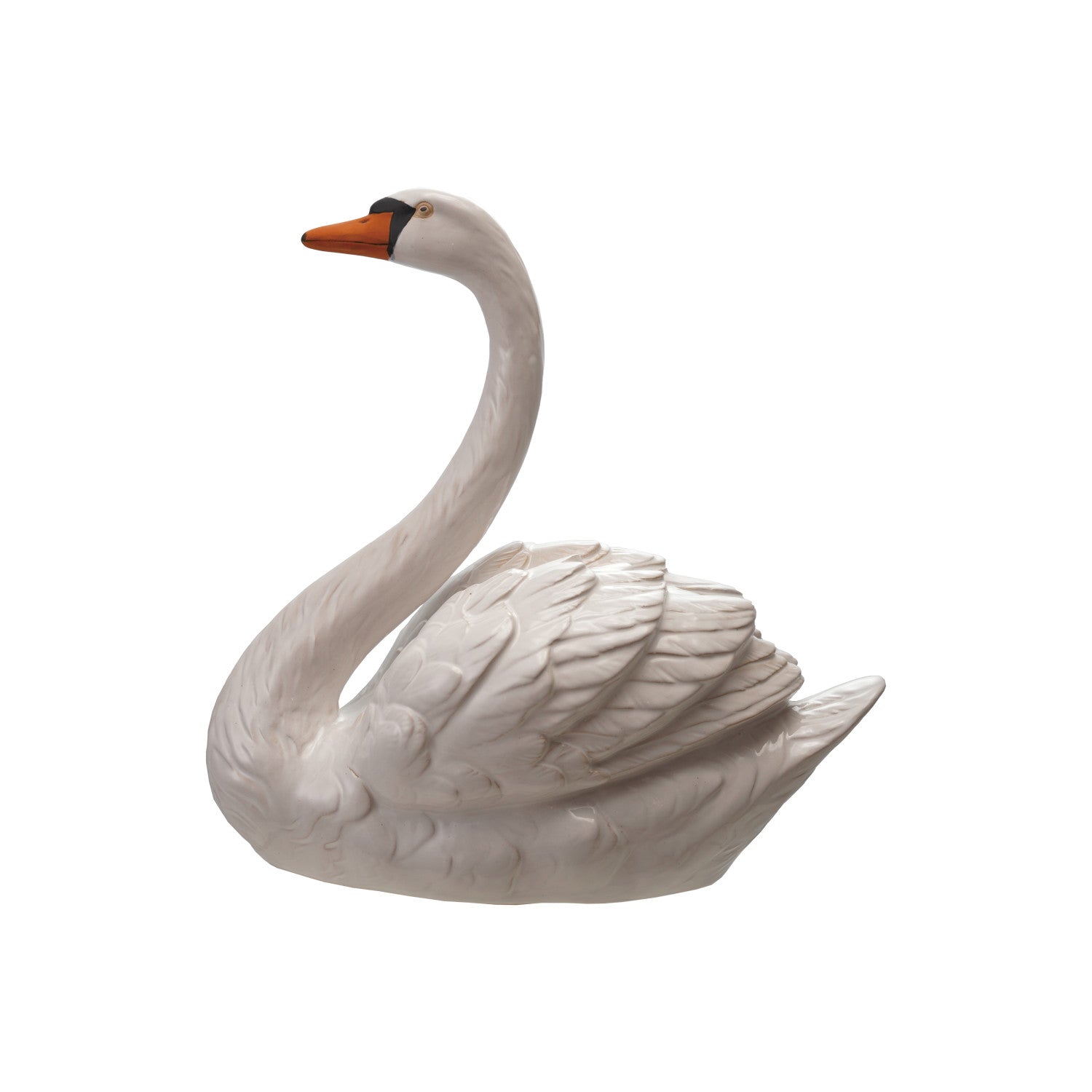 Stoneware Swan | Bridal Shower Kennedy Bush & Jake  Liker