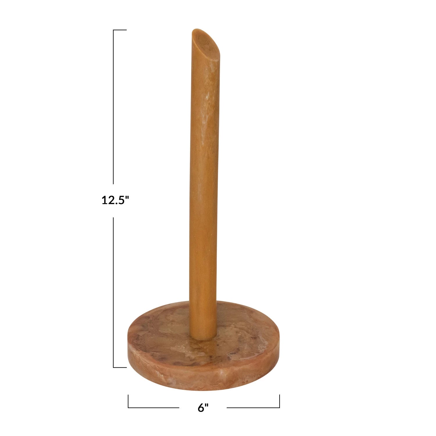 Marbled Resin Paper Towel Holder