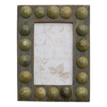 Handmade Marbled Resin Bobbin Photo Frame