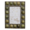 Handmade Marbled Resin Bobbin Photo Frame | Bridal Shower Kaitlyn Woodman & Trace Clark