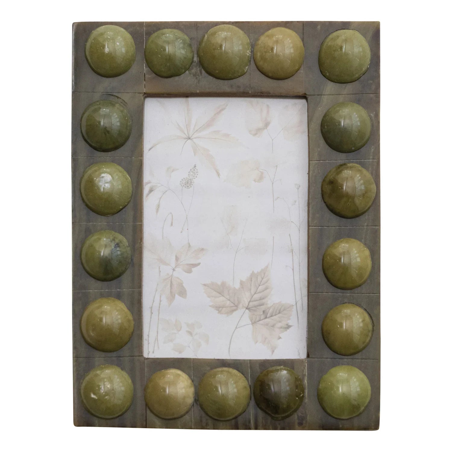 Handmade Marbled Resin Bobbin Photo Frame | Bridal Shower Kaitlyn Woodman & Trace Clark