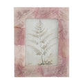 Agate-Photo-Frame-Pink-Holds-5-x-7-Photo-Each-One-Will-Vary