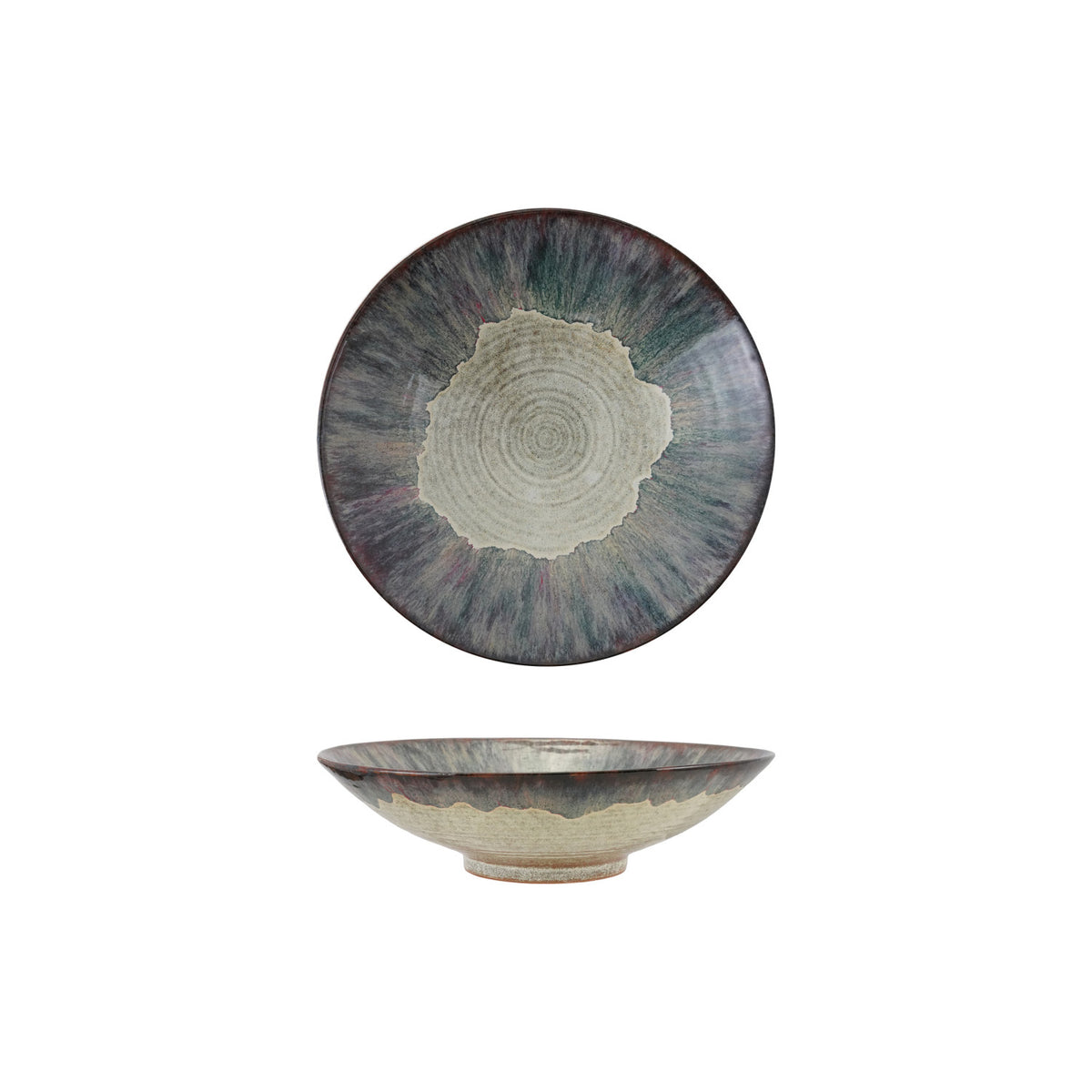 Stoneware Serving Bowl (Each One Will Vary)