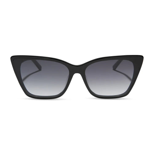 DIFF EYEWEAR ALINA BLACK + GREY GRADIENT