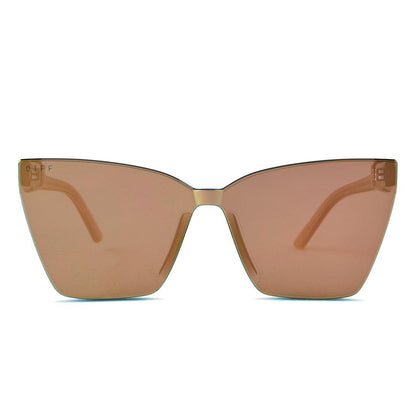 DIFF EYEWEAR Goldie Sugar Bronze Mirror