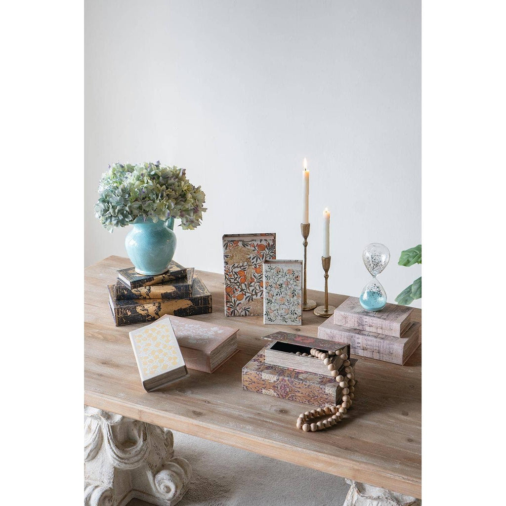 Mulberry Garden Decorative Book Storage Boxes