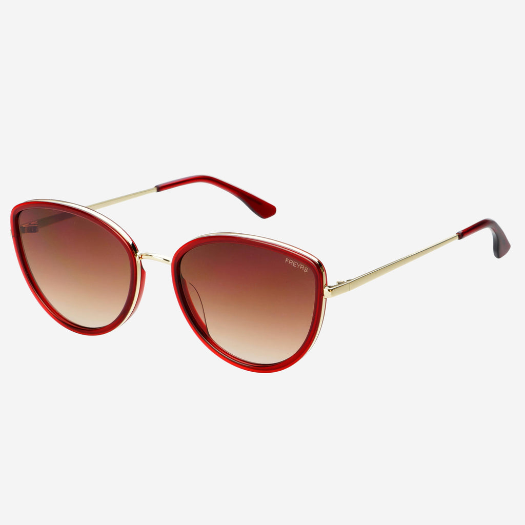Luna Acetate Womens Cat Eye Sunglasses