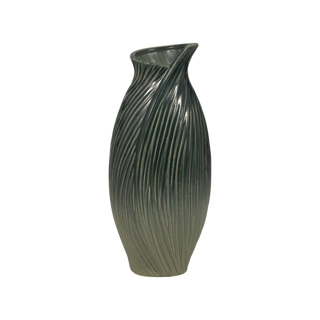 Rubpert Green Vase