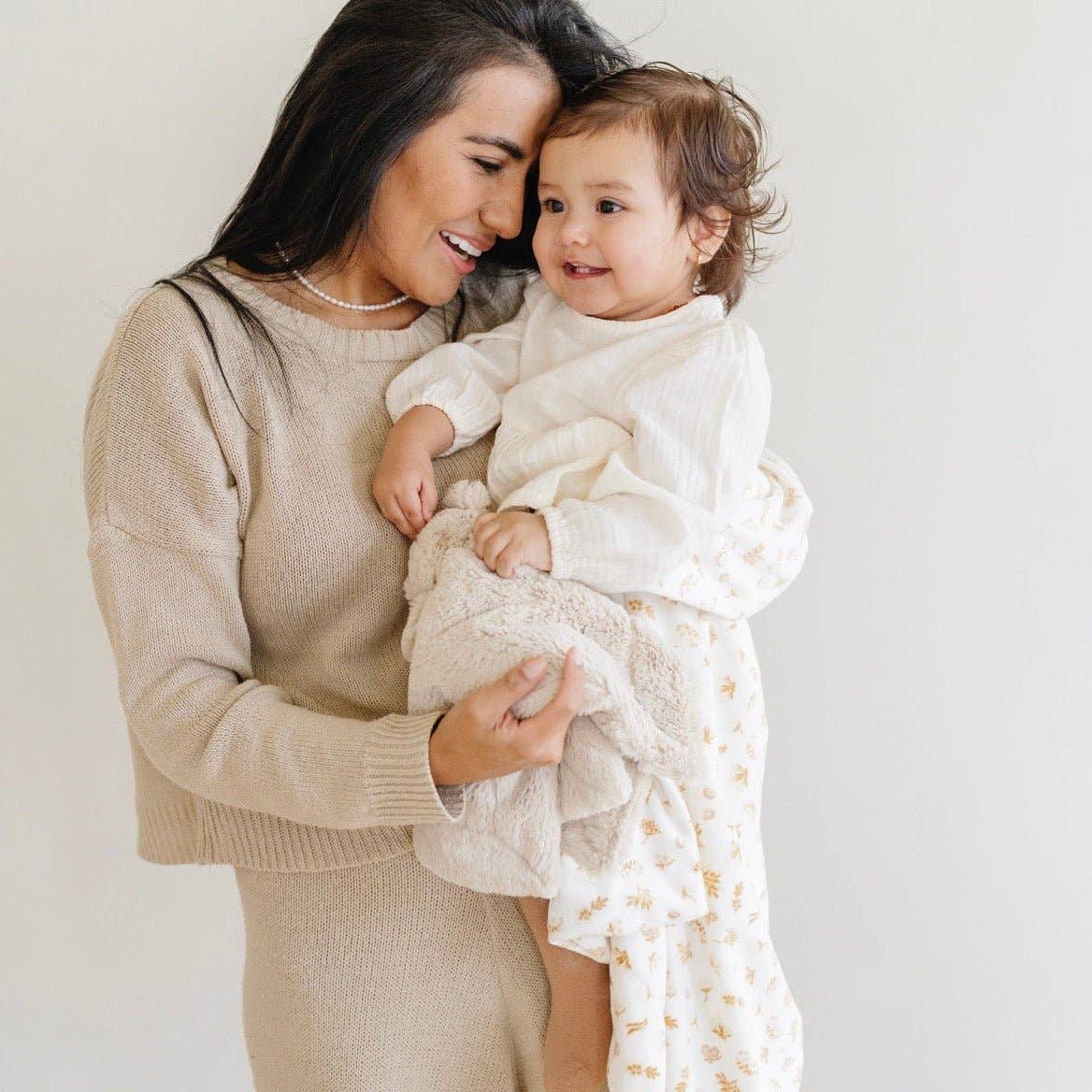 Minky Stretch Receiving  Blankets