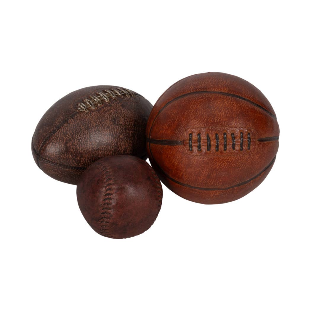 Vintage Sports Decor Set