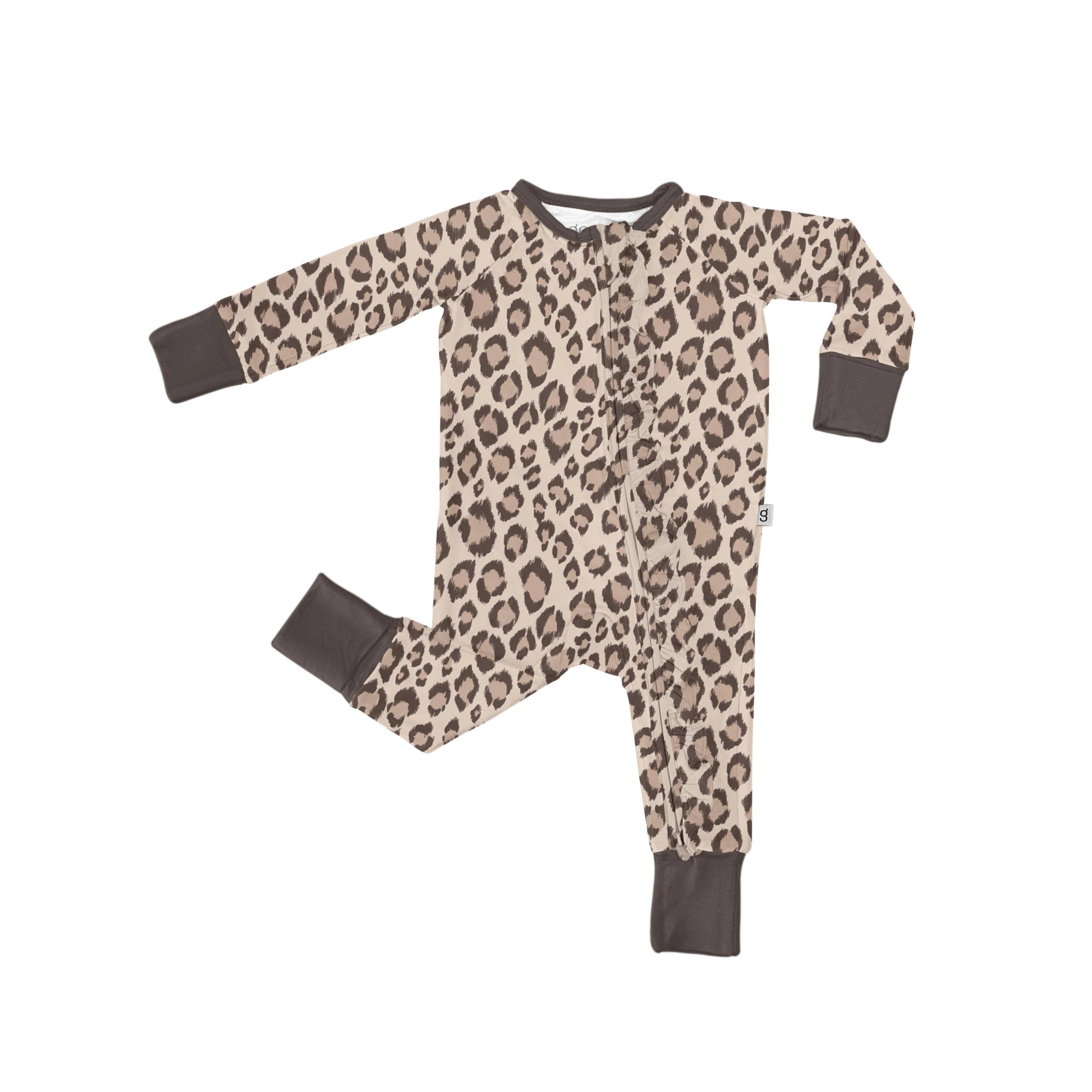 Convertible Zip PJ, Classic Leopard | Baby Shower Bri Jones