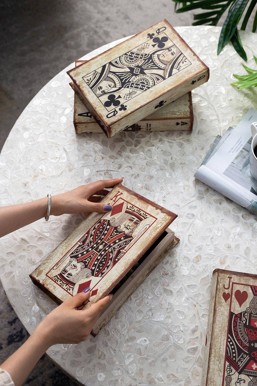Ace Playing Cards Book Boxes - Large