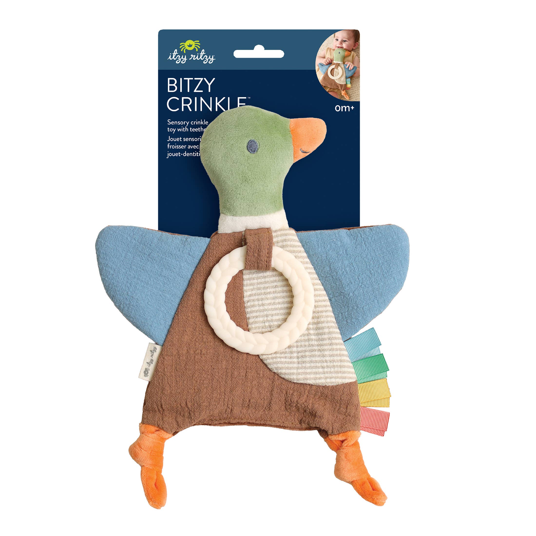 Mallard Duck Bitzy Crinkle | Baby Shower Kelsey Tomlin