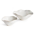 Rivo Decorative Bowls, Set of 2, Cream